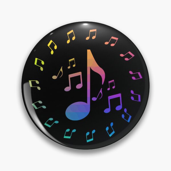 Item preview, Colorful Quarter Note and Music Notes designed and sold by ramazis.