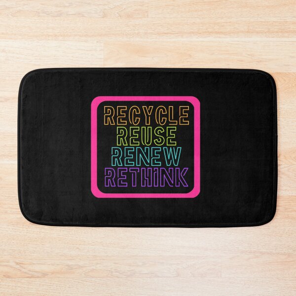 Item preview, Recycle Reuse Renew Rethink  designed and sold by ChiweenieHobbit.