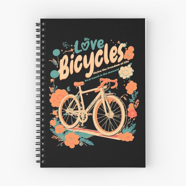 Item preview, Love Bicycles - Enjoy the freedom of life and be present in the moment, cycling designed and sold by Ellisano.