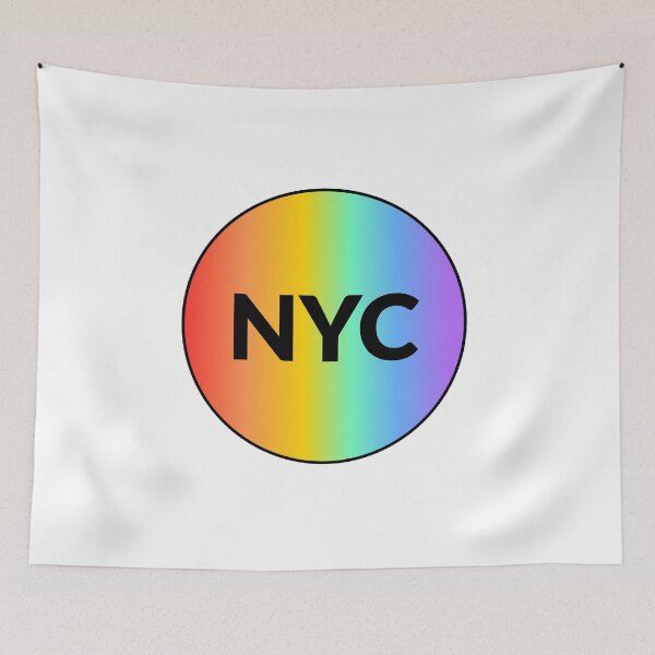 Item preview, GAY NYC PRIDE RAINBOW designed and sold by Inspirationmotivation.