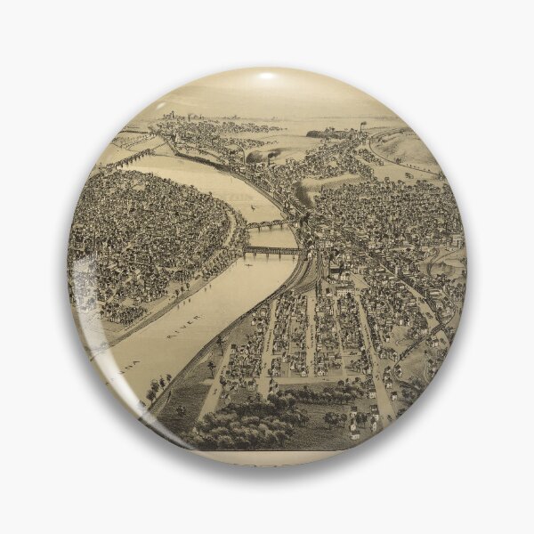 Item preview, Pittston, Pennsylvania (1892) designed and sold by allhistory.
