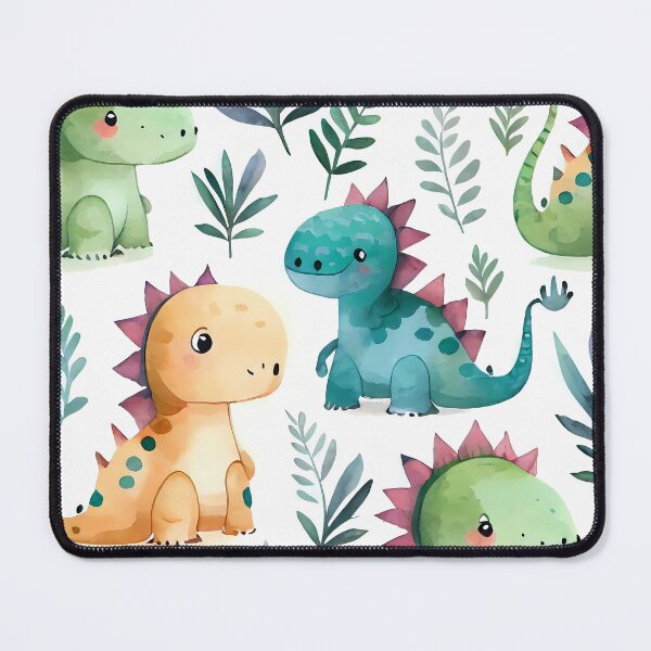 Item preview, Cute Baby Dragons Pattern : Watercolour designed and sold by MTJ-Mushrooms.