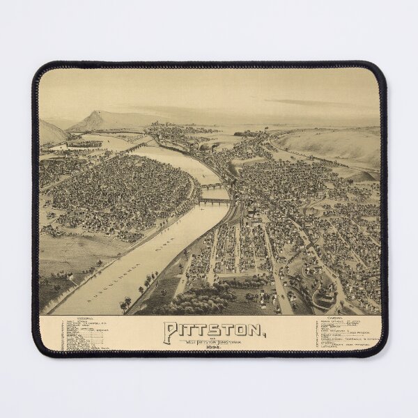 Item preview, Pittston, Pennsylvania (1892) designed and sold by allhistory.