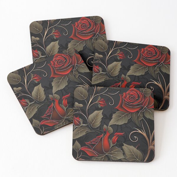 Item preview, Gothic Rose Pattern designed and sold by MTJ-Mushrooms.