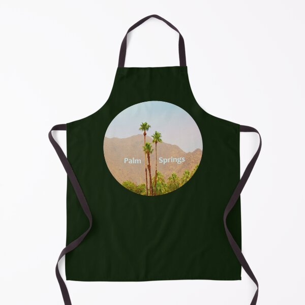 Item preview, Palm Springs Desert Mountains and Palm Trees Landscape, California designed and sold by Star58.