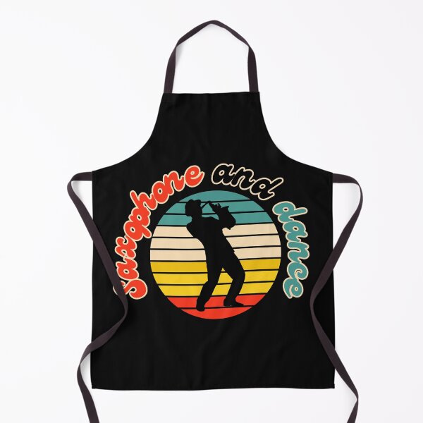 Item preview, Saxophone And dance with a musician playing saxophone, retro sunset designed and sold by Drzamag.