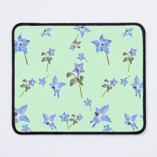 Item preview, Borage pattern mint designed and sold by OllieandQuinn.