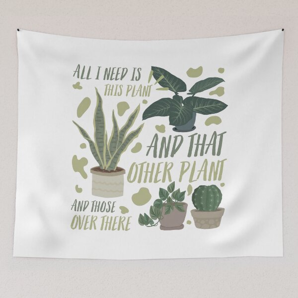 Item preview, All i need is this plant designed and sold by ThingsByHerkiel.