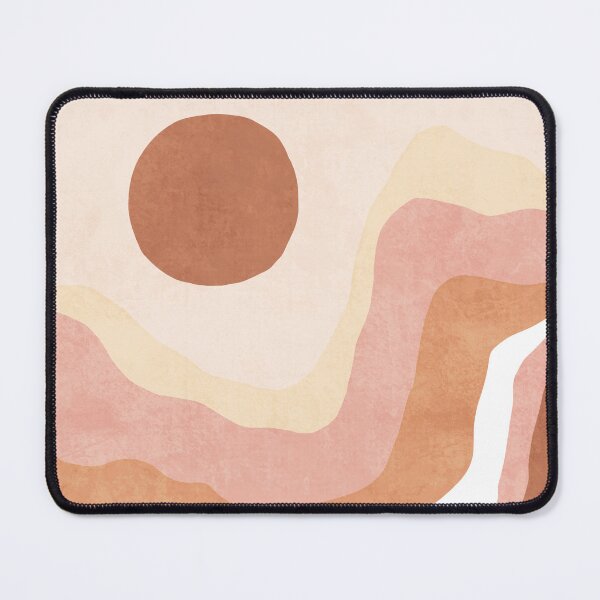 Item preview, Neutral & pink mountain sun landscape designed and sold by Miss-Belle.