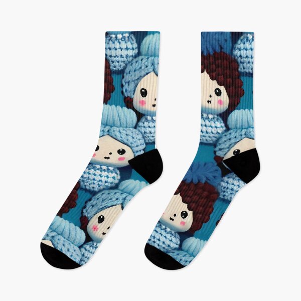 Item preview, Pattern Made Of Woolen Dolls designed and sold by MTJ-Mushrooms.