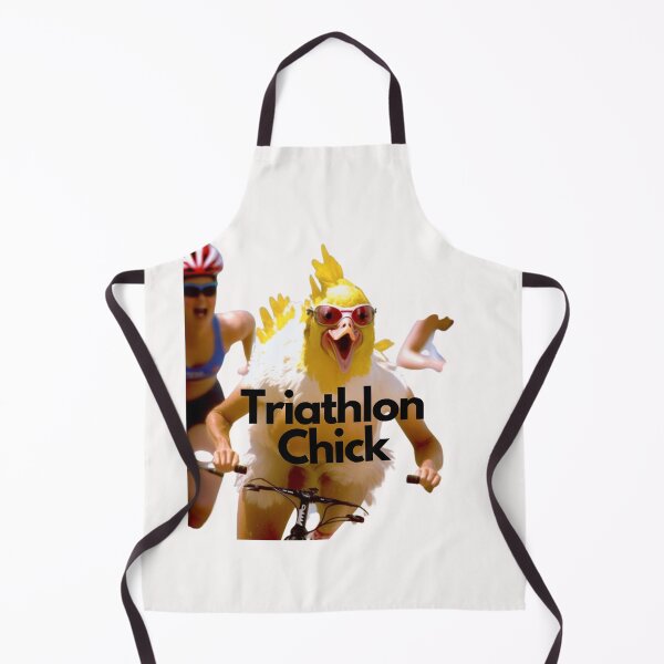 Item preview, Funny Triathlon Chick Triathlete - Humorous Triathlon Apparel designed and sold by Triathlongram.