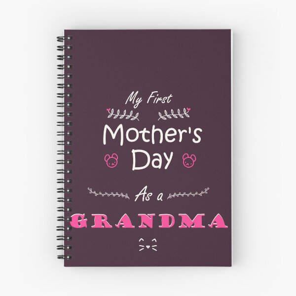 Item preview, My First Mother's Day As A Grandma  designed and sold by ADGFX.