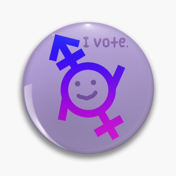 Item preview, Genderfluid Voter designed and sold by Beverly Timm.