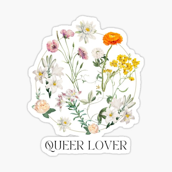 Item preview, Queer Lover Flowers designed and sold by TopShortage.