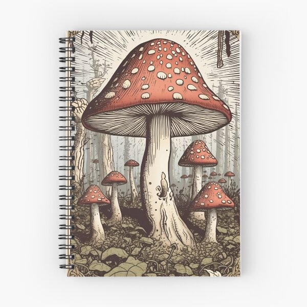 Item preview, Mushroom Forest Card designed and sold by keenaesthetic.