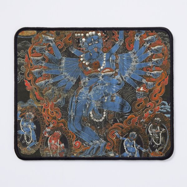 Item preview, Mandala 172 Hevajra Tantra Buddhist Deity Thangka designed and sold by GuyBlank.