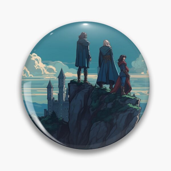 Item preview, Castlevania Trevor, Sypha, and Alucard  designed and sold by AnimeGearHub.