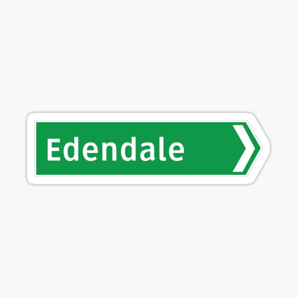 Item preview, New Zealand Road Signage - Edendale (Southland/Otago) designed and sold by 4amStudio.