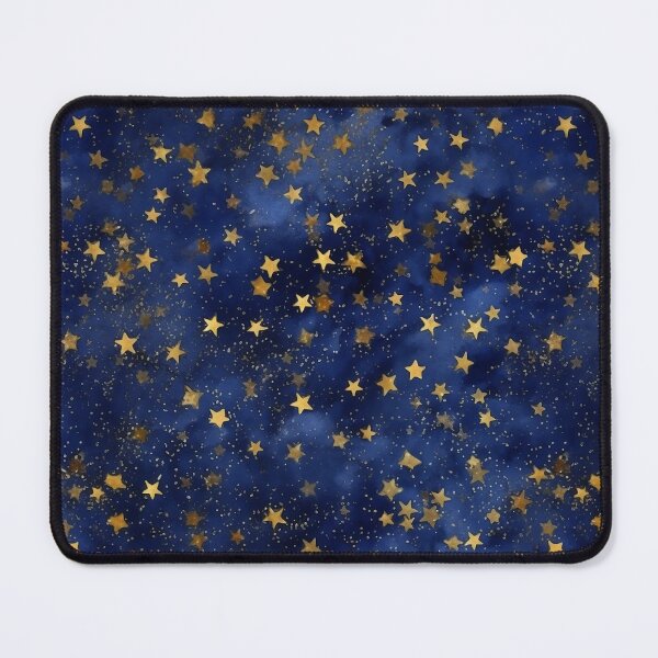 Item preview, night numerous tiny golden glitter eadible stars designed and sold by Momartsimo.