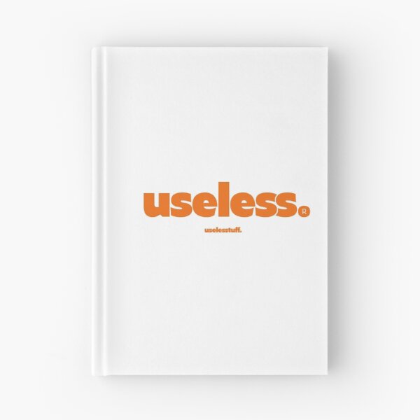 Item preview, 16217-01-COM – Uselesstuff® Short Logo (Orange) designed and sold by Uselesstuff.