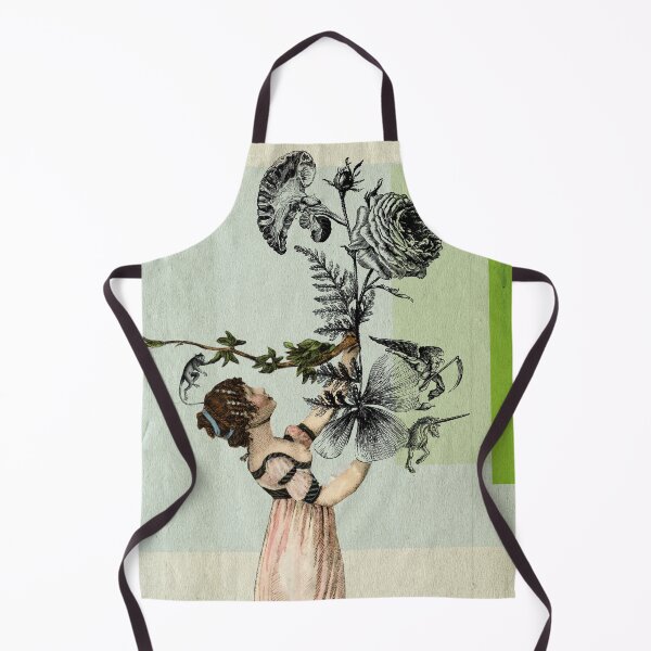Item preview, Flower Lady / Vintage collage designed and sold by illustuff.