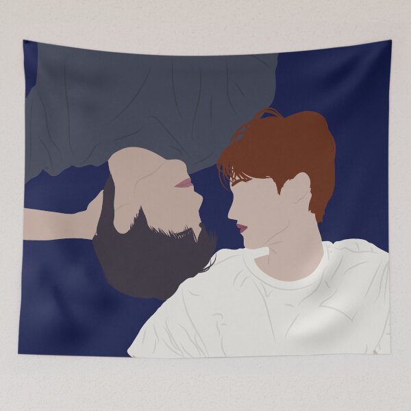 Item preview, Jae Won and Ji Hyun lying in bed designed and sold by Pinu92.