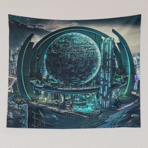Item preview, Alien City designed and sold by CharlesScottArt.