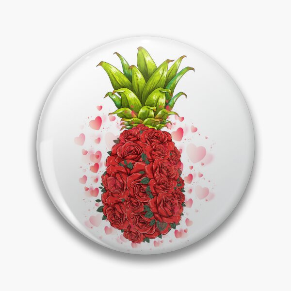 Item preview, Pineapple Flowers Women Aloha Hawaii Vintage Hawaiian Floral designed and sold by Africanob.