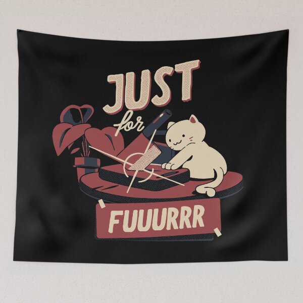 Item preview, Just For Fuuurrr designed and sold by Ilustrata®.