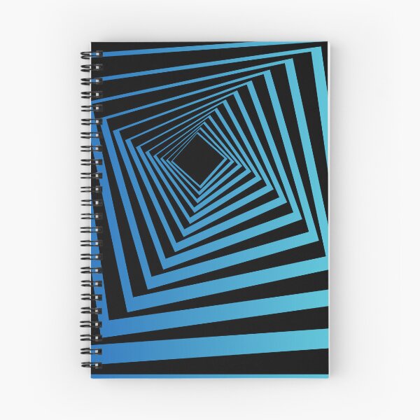 Item preview, Blue abstract pattern with black background  designed and sold by TeePassion.