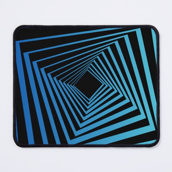 Item preview, Blue abstract pattern with black background designed and sold by TeePassion.