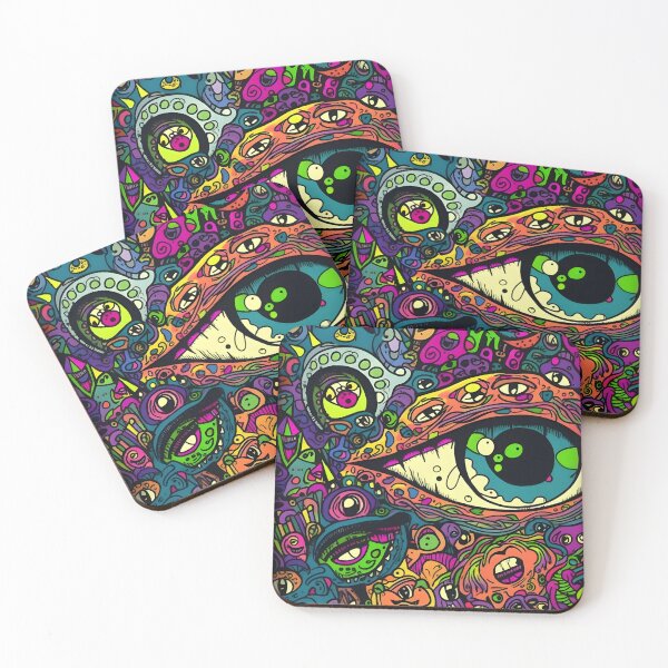 Item preview, Trippy Eyeballs Series #2 designed and sold by MindGlowArt.
