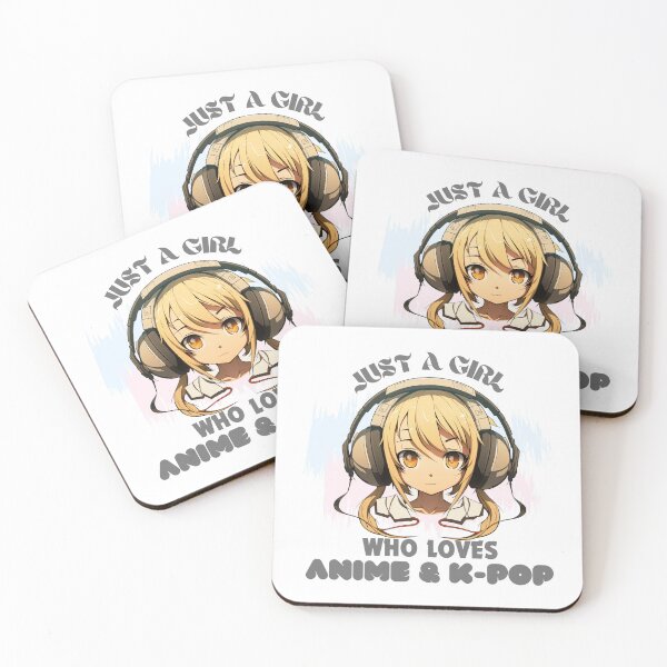 Aperçu de l'œuvre Juste une fille qui aime l'anime et la K-Pop créée et vendue par cetakulang.