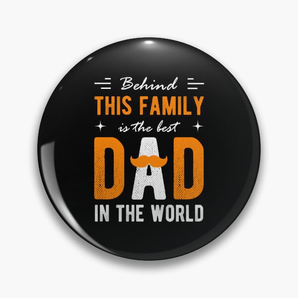Item preview, Behind This Family Is The Best Dad, Funny Father's Day Gift 2023 designed and sold by Davidbrg.