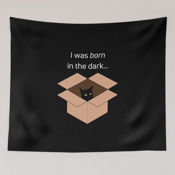 Item preview, Born in the Dark designed and sold by Eggroll the Cat.