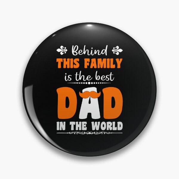 Item preview, Behind This Family Is The Best Dad, Funny Father's Day Gift 2023 designed and sold by Davidbrg.