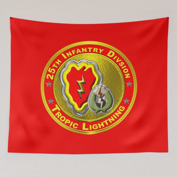 Item preview, 25th Infantry Division “Tropic Lighting” designed and sold by SoldierAlways.