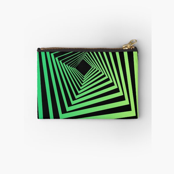 Item preview, Green abstract pattern with black background  designed and sold by TeePassion.