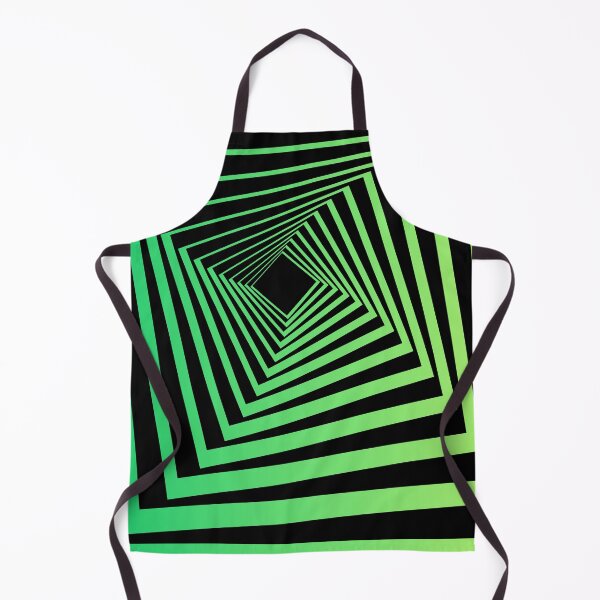 Item preview, Green abstract pattern with black background designed and sold by TeePassion.