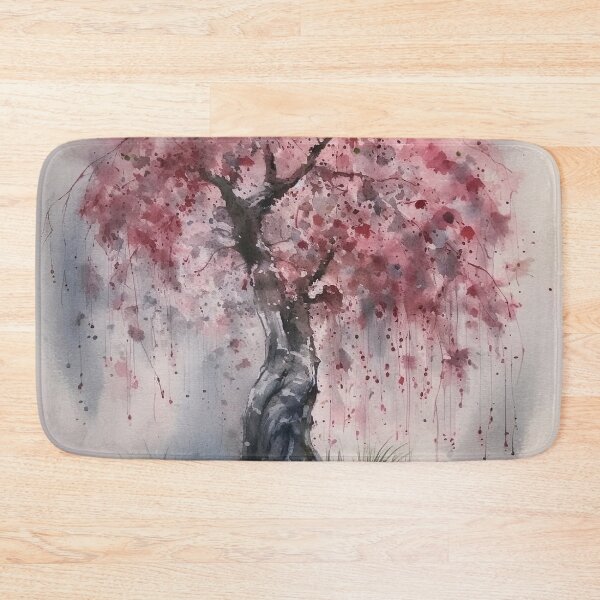 Item preview, Watercolor Wash Weeping Cherry Tree designed and sold by Matt's Artificial Nature.