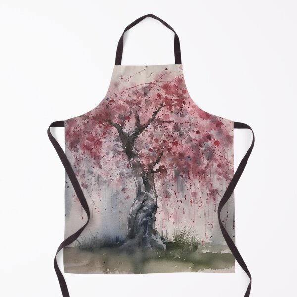 Item preview, Watercolor Wash Weeping Cherry Tree designed and sold by Matt's Artificial Nature.