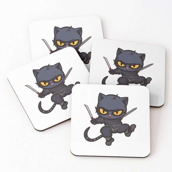 Item preview, Ninja Cats designed and sold by HINKYPUNK-UK.