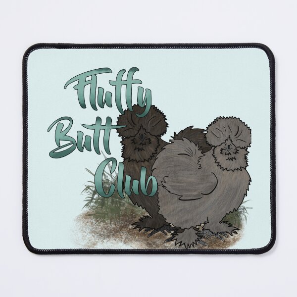 Item preview, Fluffy Butt Club Silkies designed and sold by SaintsPlace.