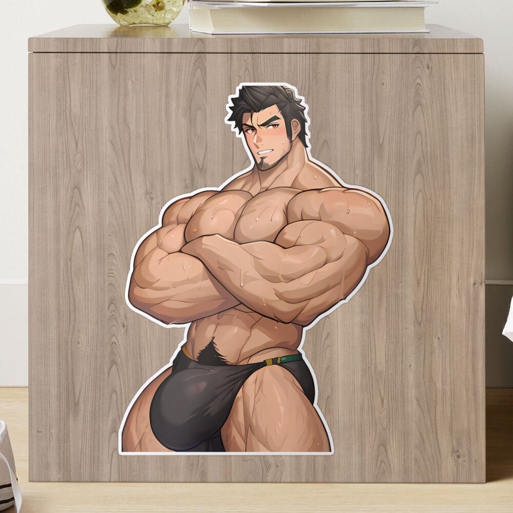 Bara Big Meaty Bulge Sticker for Sale by baraclub | Redbubble