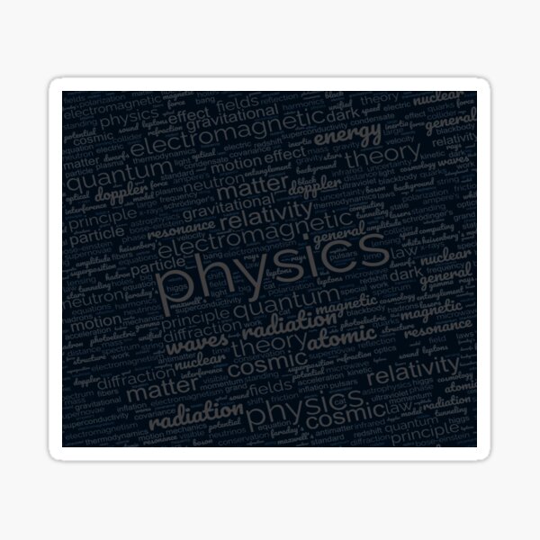 Item preview, Physics Stuff - Darkest Blue designed and sold by Fanarchist.