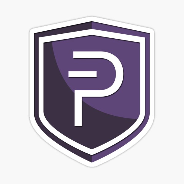PIVX Coin Cryptocurrency Sticker