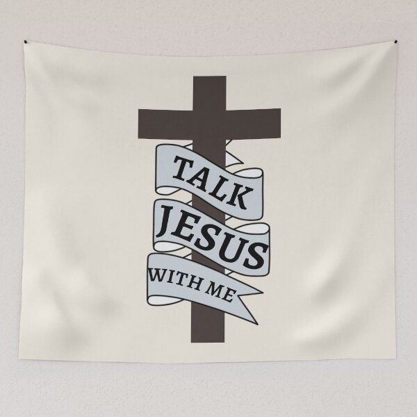 Item preview, Talk Jesus With Me designed and sold by ViewerEqualsPhoton.