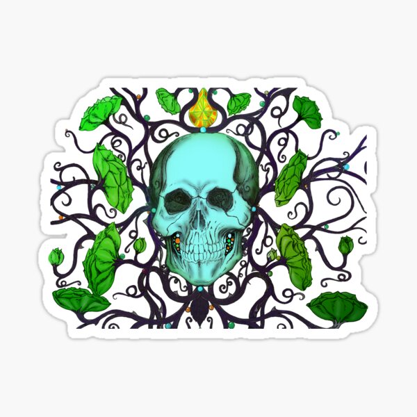 Death to life b/g Sticker