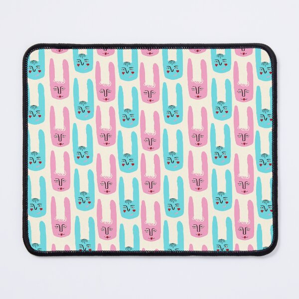 Item preview, Funky rabbit with a lovely face pattern designed and sold by Dustick.