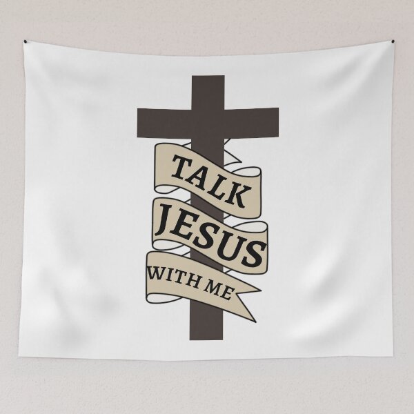 Item preview, Talk Jesus With Me designed and sold by ViewerEqualsPhoton.